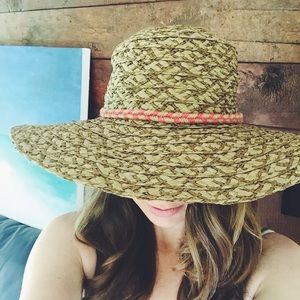 Roxy Floppy Woven Beach Hat